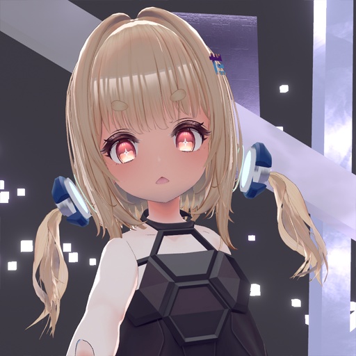 【VRC想定】ウィッグユニット / Wig Unit