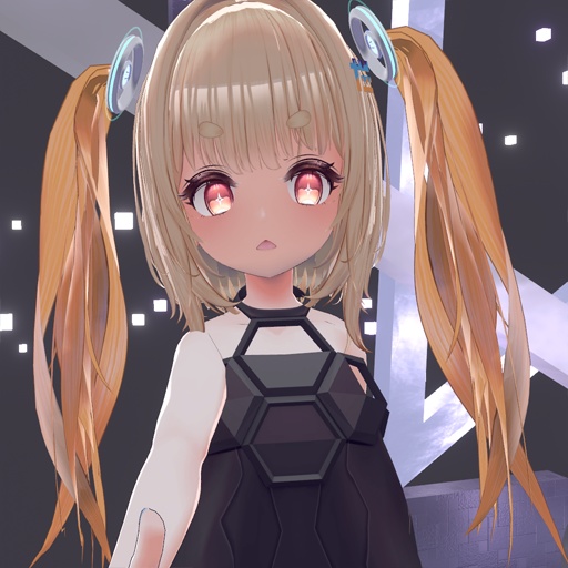 【VRC想定】ウィッグユニット / Wig Unit