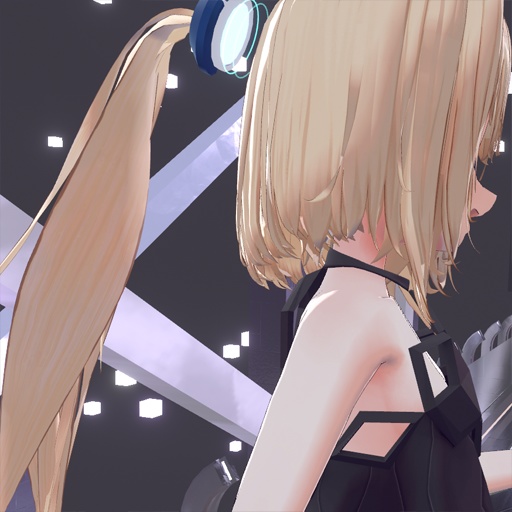 【VRC想定】ウィッグユニット / Wig Unit