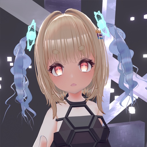 【VRC想定】ウィッグユニット / Wig Unit