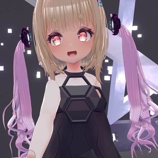 【VRC想定】ウィッグユニット / Wig Unit