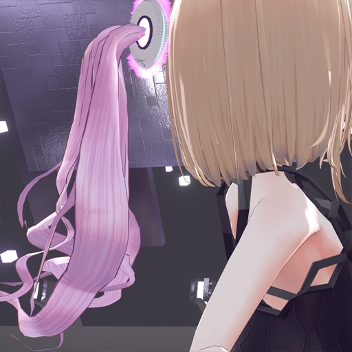 【VRC想定】ウィッグユニット / Wig Unit