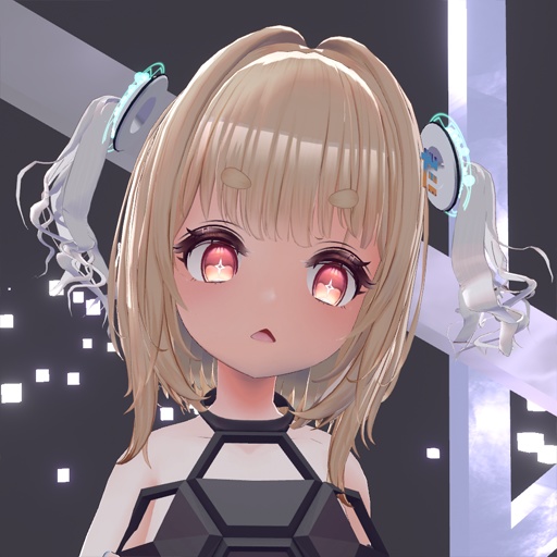 【VRC想定】ウィッグユニット / Wig Unit