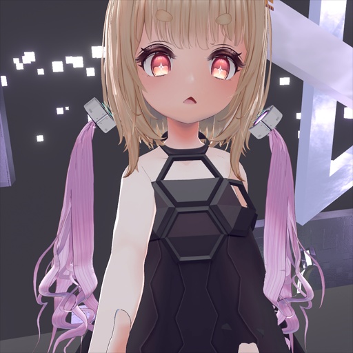 【VRC想定】ウィッグユニット / Wig Unit