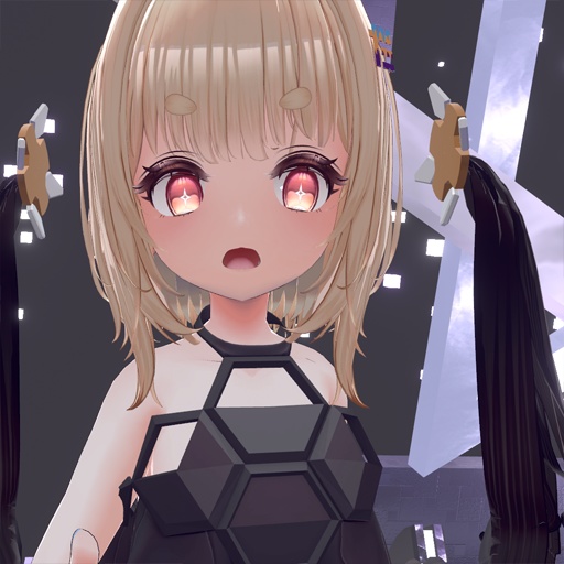 【VRC想定】ウィッグユニット / Wig Unit