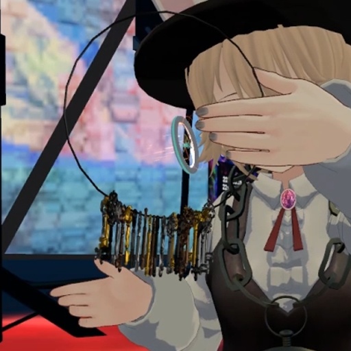 【VRC想定】鍵束天使の輪 / Key Bunch Halo