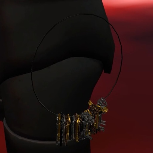 【VRC想定】鍵束天使の輪 / Key Bunch Halo