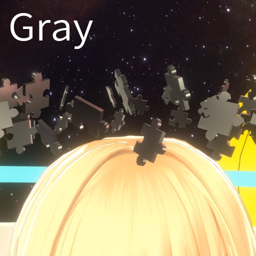 【VRC想定】サイコロ&ジグソーパズル天使の輪 / Dice&Jigsaw Puzzle Halo