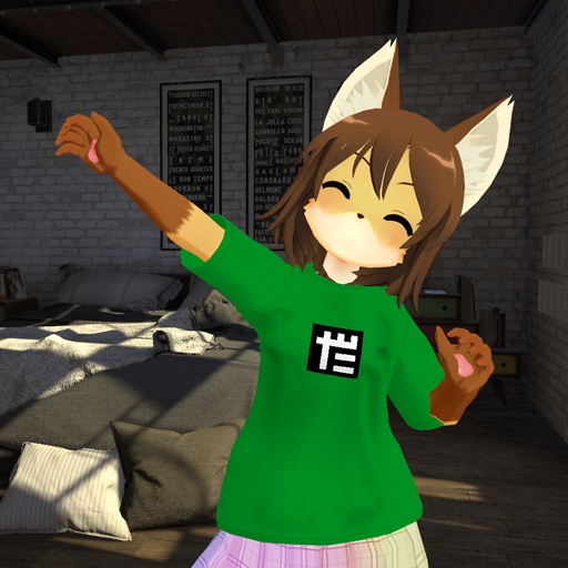 【VRC想定-AAF対応】T-shirts(マテリアル150種・配布可)