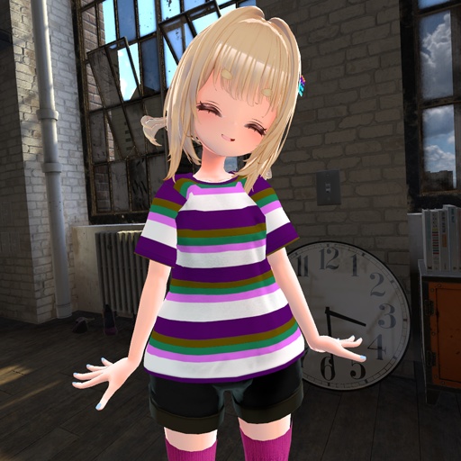 【VRC想定-AAF対応】T-shirts(マテリアル150種・配布可)