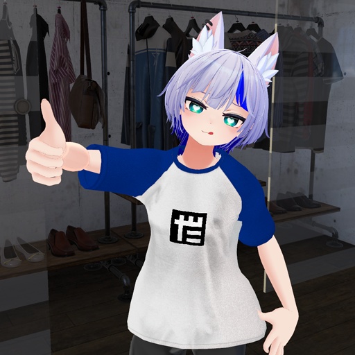 【VRC想定-AAF対応】T-shirts(マテリアル150種・配布可)