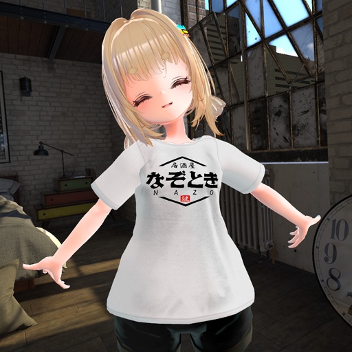 【VRC想定-AAF対応】T-shirts(マテリアル150種・配布可)