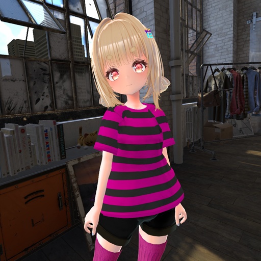 【VRC想定-AAF対応】T-shirts(マテリアル150種・配布可)