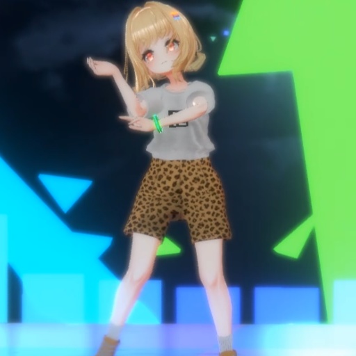 【VRC想定-AAF対応】Half Pants(マテリアル70種)