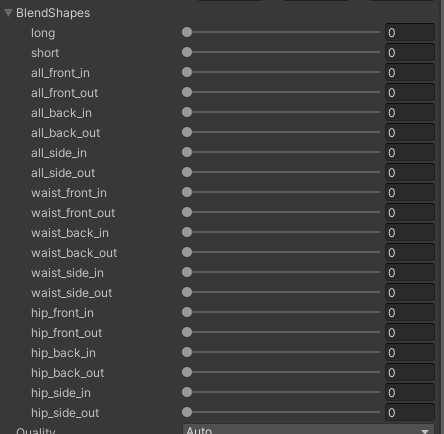【VRC想定-AAF対応】フレアスカート(マテリアル77種)