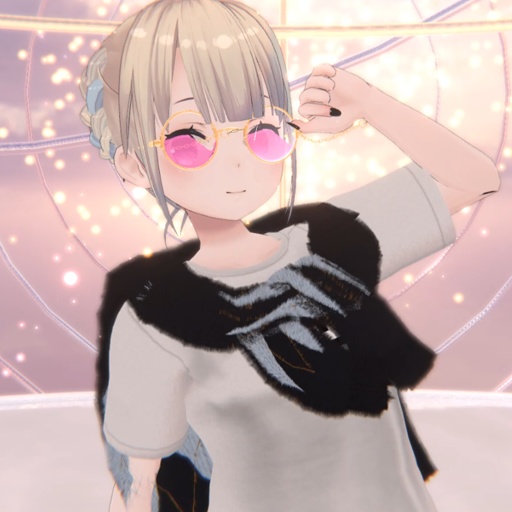 【VRC想定-AAF対応】ハイネックセーター・肩掛けニットセット(マテリアル45種)