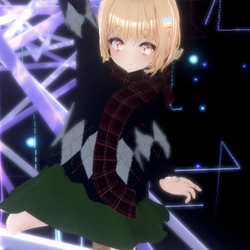 【VRC想定-AAF対応】マフラー(マテリアル54種)