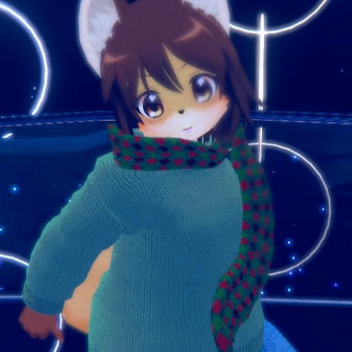 【VRC想定-AAF対応】マフラー(マテリアル54種)