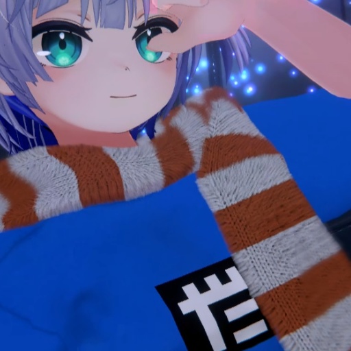 【VRC想定-AAF対応】マフラー(マテリアル54種)