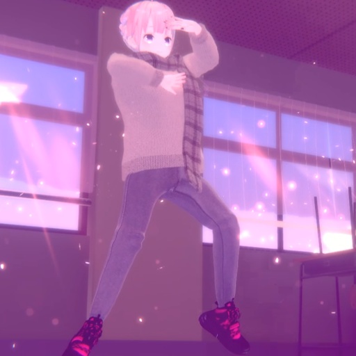 【VRC想定-AAF対応】スウェットパンツ(マテリアル11種)