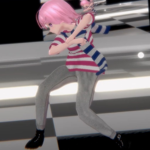 【VRC想定-AAF対応】スウェットパンツ(マテリアル11種)