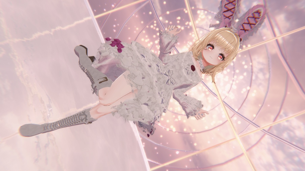 【VRC想定】イヤードレス / Ear Dress (2色セット)