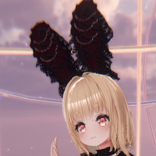 【VRC想定】イヤードレス / Ear Dress (2色セット)