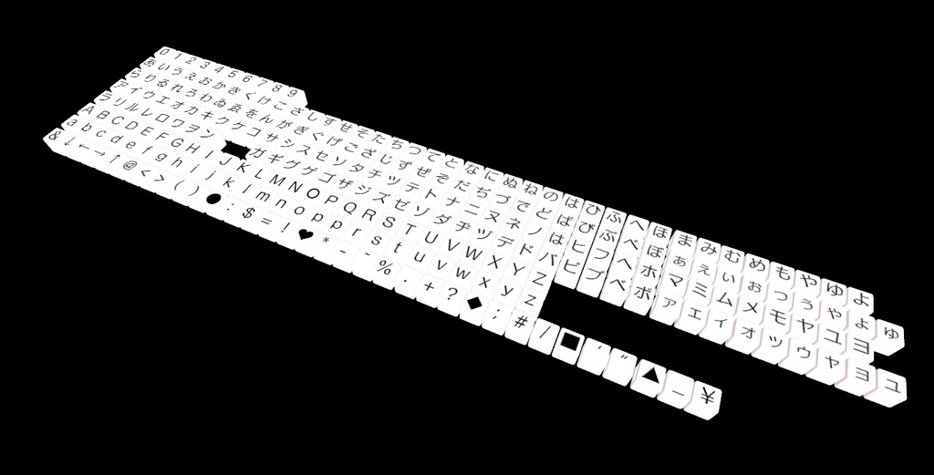 【VRC想定】ネームストラップ&ブレスレット(文字数約250種) / Name Strap & Bracelet