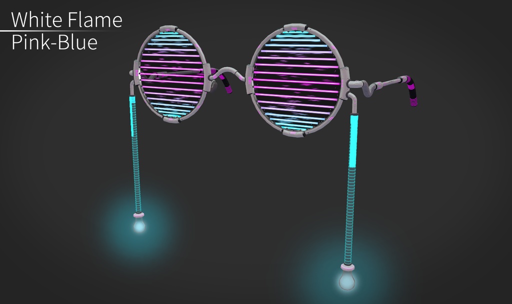 【VRC想定】レーザーグラス / Laser Glasses