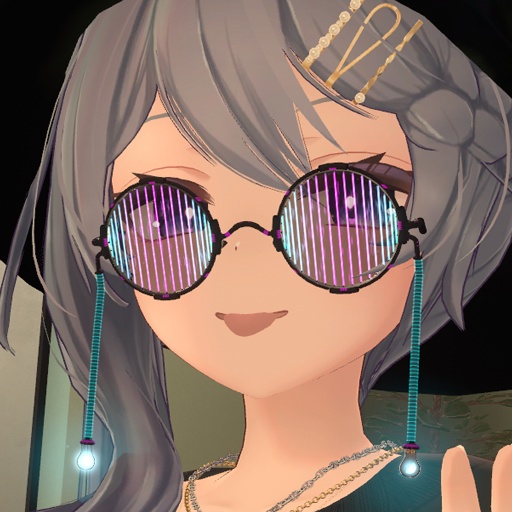 【VRC想定】レーザーグラス / Laser Glasses