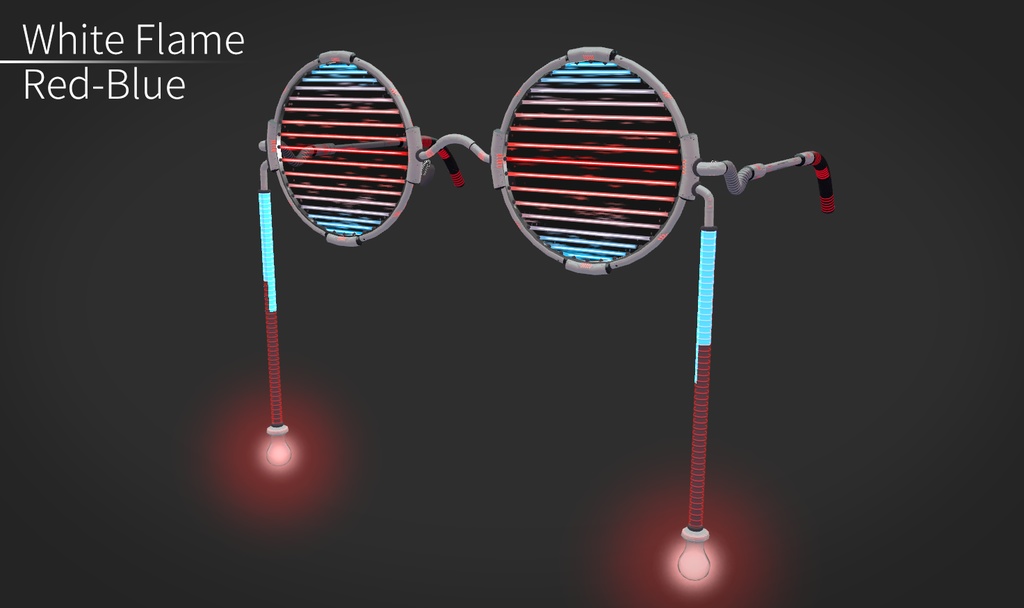 【VRC想定】レーザーグラス / Laser Glasses