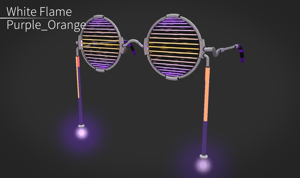 【VRC想定】レーザーグラス / Laser Glasses