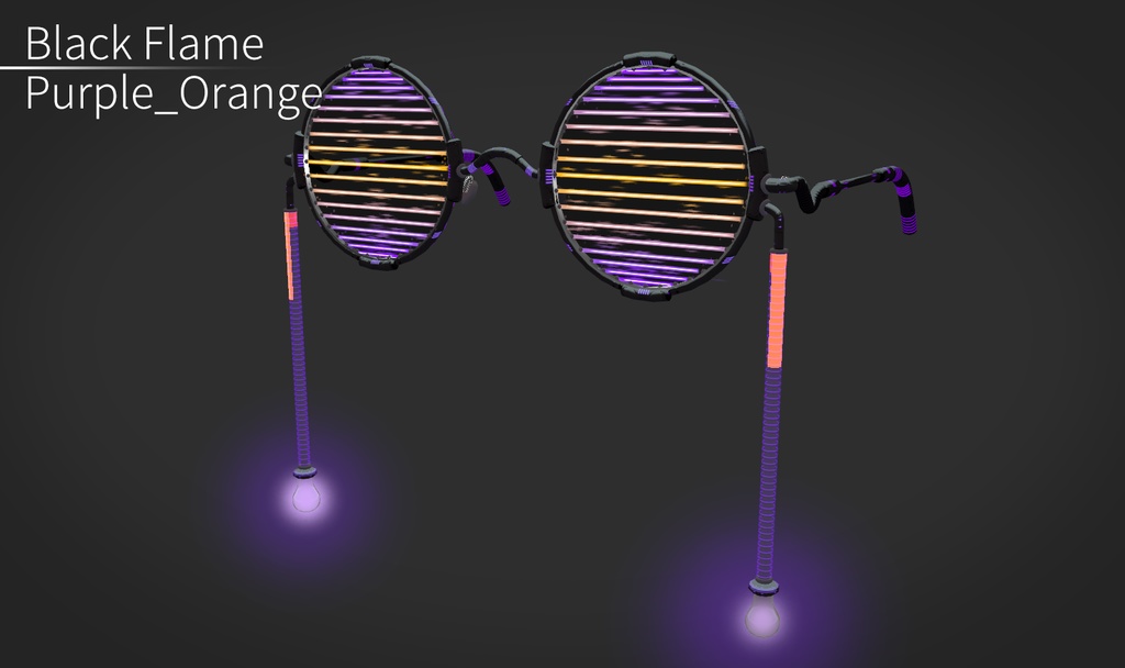 【VRC想定】レーザーグラス / Laser Glasses