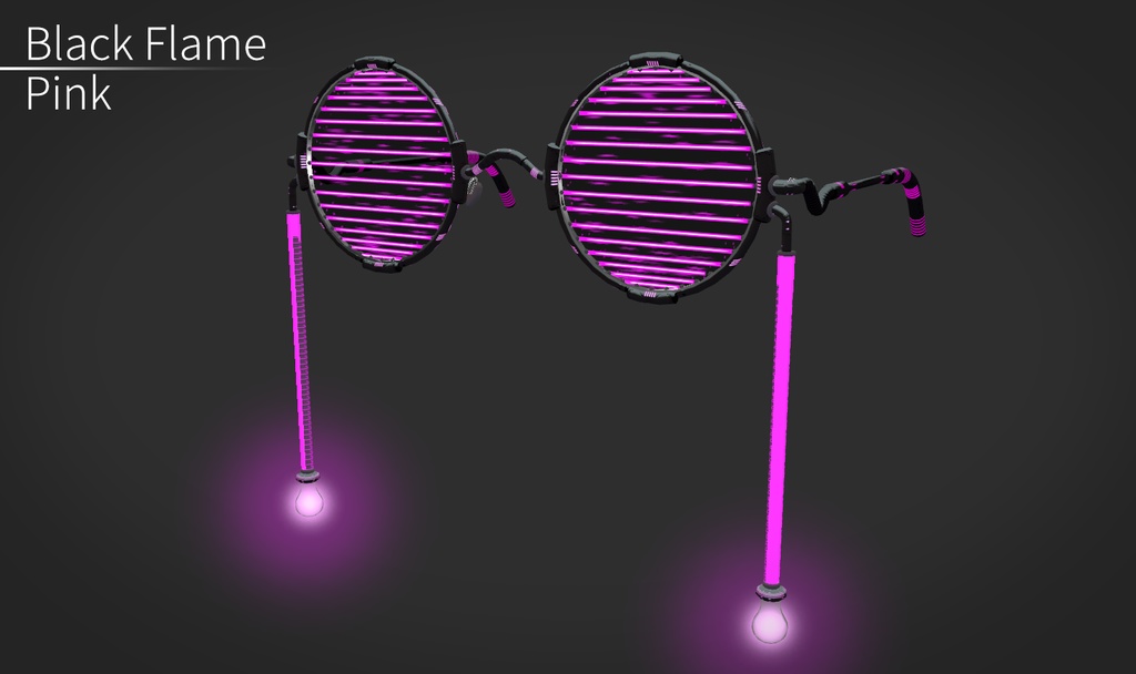 【VRC想定】レーザーグラス / Laser Glasses