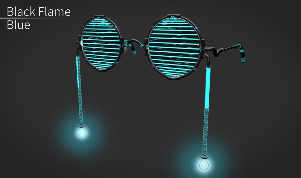 【VRC想定】レーザーグラス / Laser Glasses