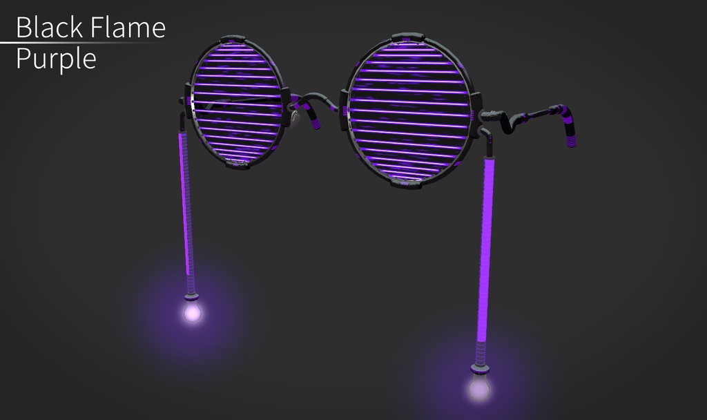 【VRC想定】レーザーグラス / Laser Glasses