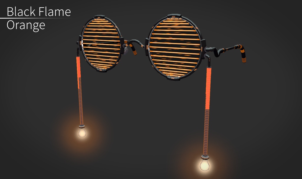 【VRC想定】レーザーグラス / Laser Glasses