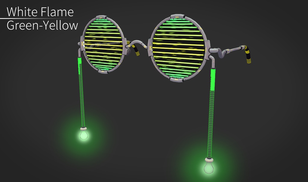 【VRC想定】レーザーグラス / Laser Glasses