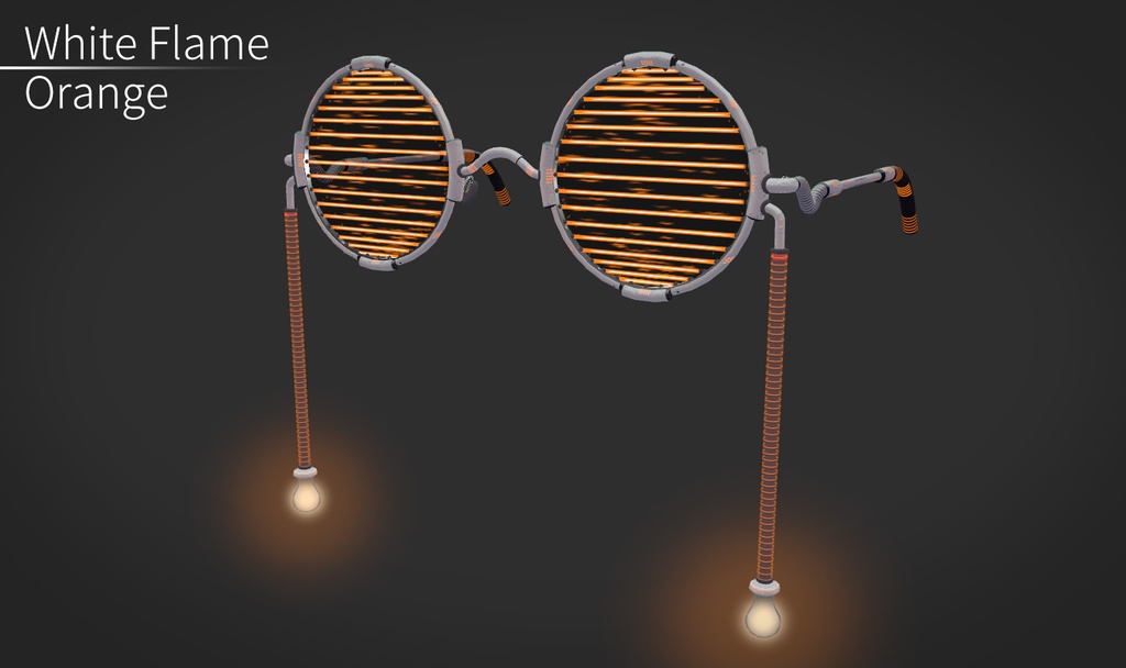 【VRC想定】レーザーグラス / Laser Glasses