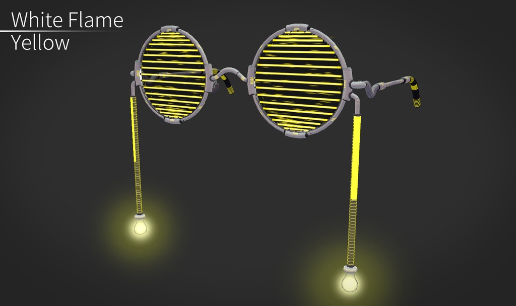 【VRC想定】レーザーグラス / Laser Glasses