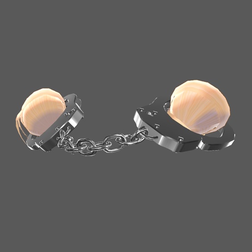 【VRC想定】手錠お団子ヘアーセット / Handcuffs Bun