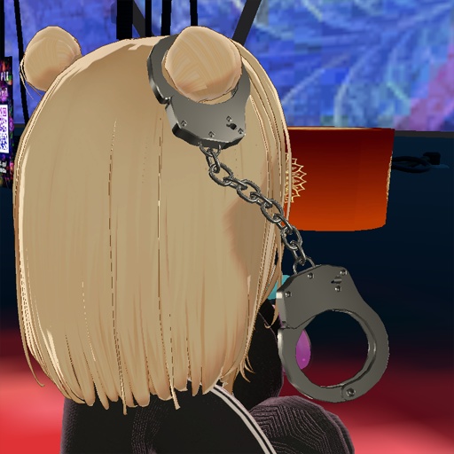 【VRC想定】手錠お団子ヘアーセット / Handcuffs Bun