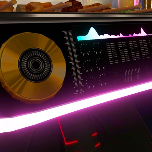 【VRC想定】やきとりバックパック / Yakitori Backpack