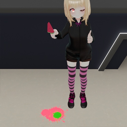 【VRC想定】アイスキャンディ / Ice Candy(AudioLink対応)