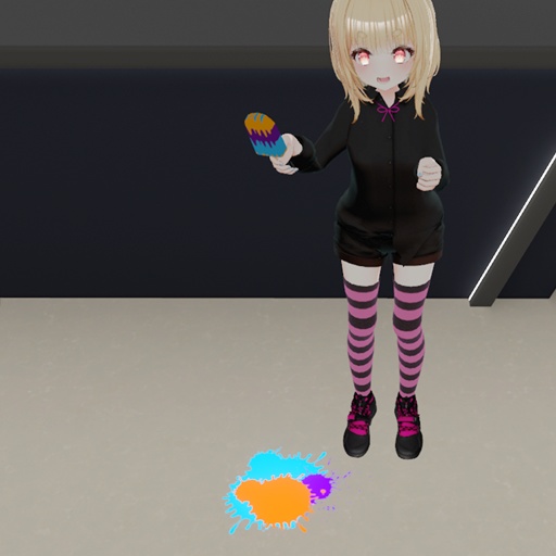 【VRC想定】アイスキャンディ / Ice Candy(AudioLink対応)