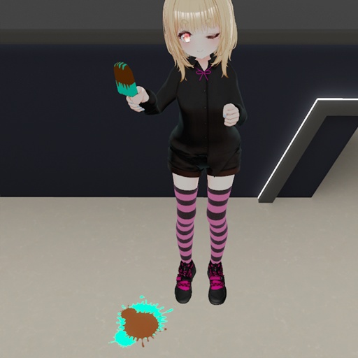 【VRC想定】アイスキャンディ / Ice Candy(AudioLink対応)