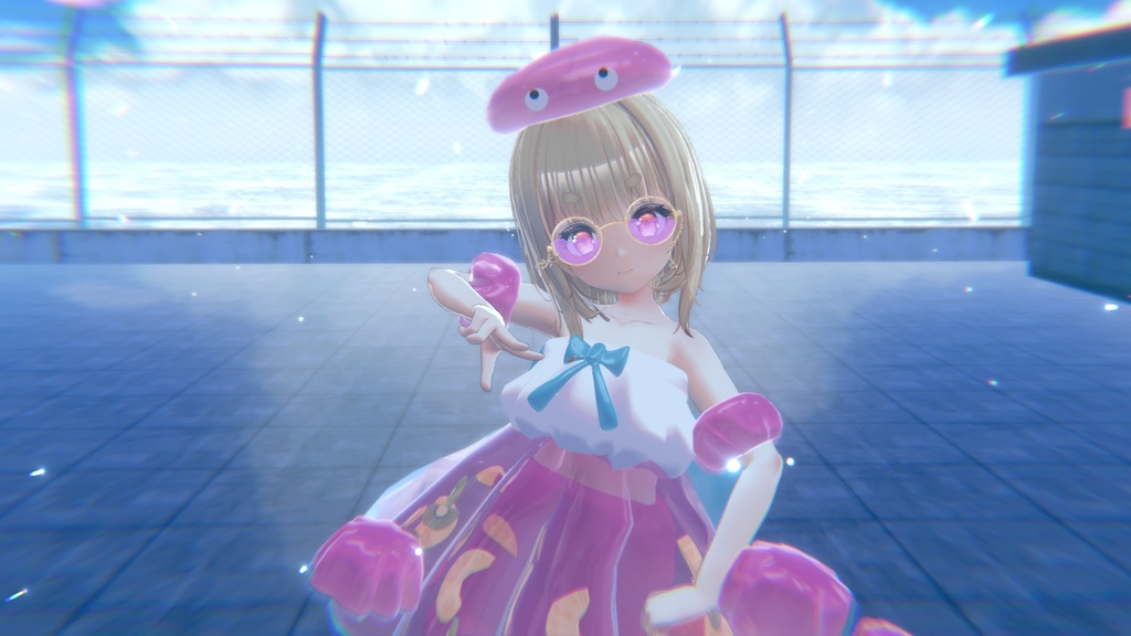 【VRC想定】ゼリードレスセット / Jelly Dress Set