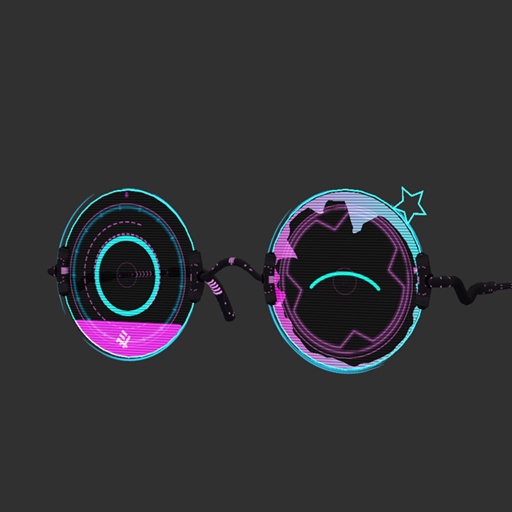 【VRC想定】シンクグラス / Sync Glasses