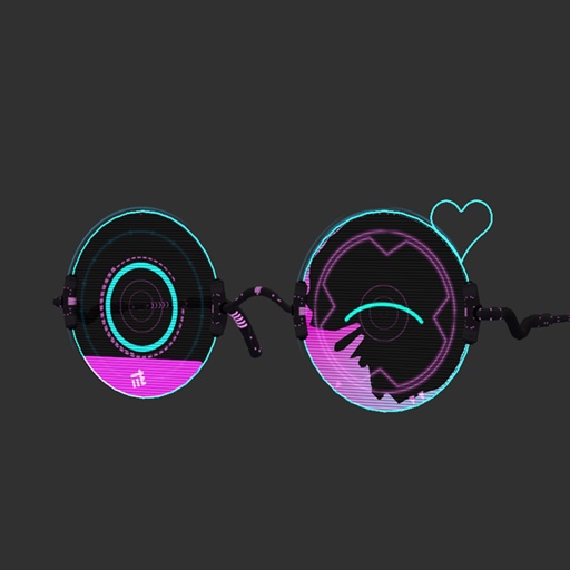 【VRC想定】シンクグラス / Sync Glasses