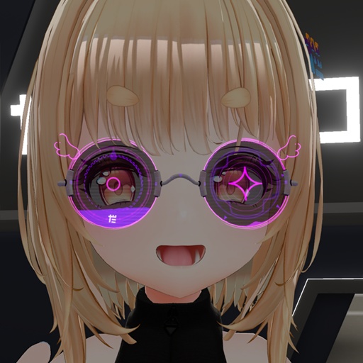 【VRC想定】シンクグラス / Sync Glasses